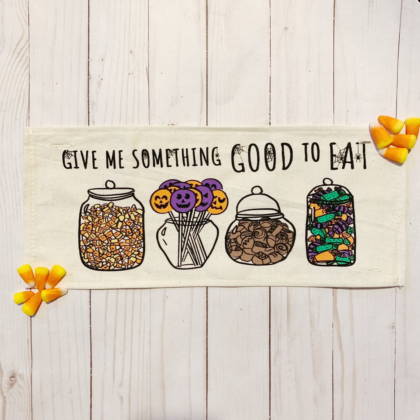 NEW BUNDLE SET: GRAY & WHITE TICKING STRIPES Pillow (comes with foam insert and these 3 panels in back pocket); Winter Spring Summer Fall Autumn: CANDY JARS, GATHER TOGETHER, CHRISTMAS BIKE