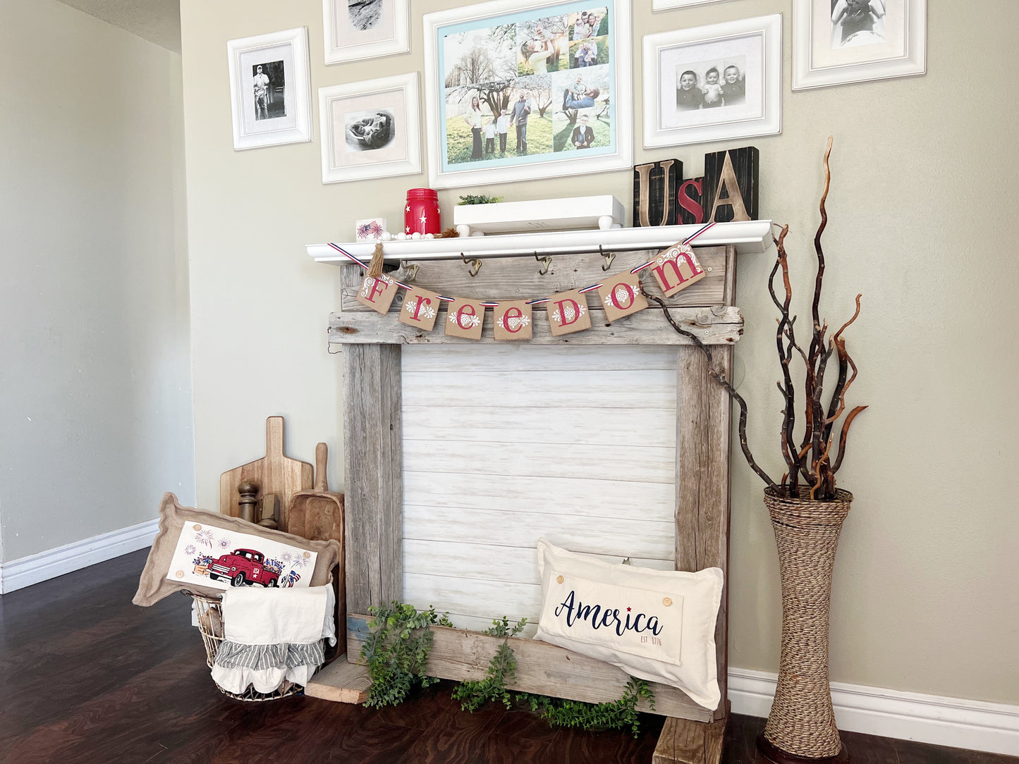 Bundle Deal: Warm Weather Bundle (4 pack) SAVE!!!:WELCOME SPRING BIKE, CITRUS LEMON, FLIP FLOPS, AMERICA 1776