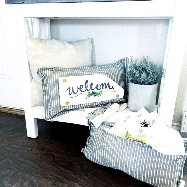 Bundle Deal: Summer Vibes Bundle (4 pack) SAVE!!!:WELCOME, FLIP FLOPS, OLD GLORY, HOME SWEET HIVE