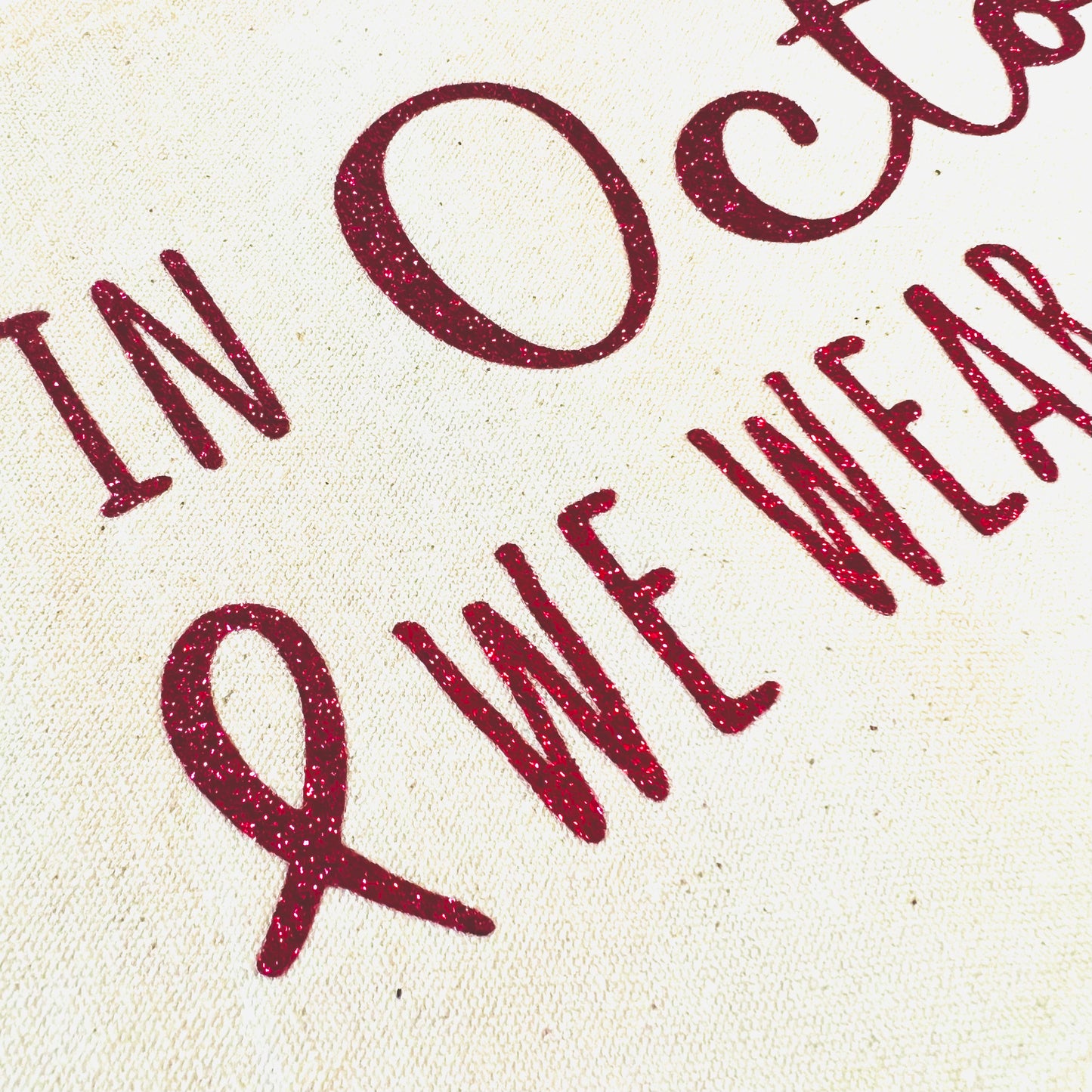 Glitter Bundle; Breast Cancer Awareness Pink Halloween Ribbon October Brave & Strong, BRAVE AND STRONG, PINK OCTOBER