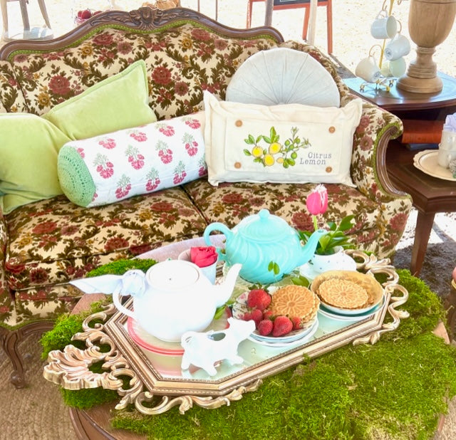 Botanical Panel: Summer, Lemonade Stand, Sweet, Summertime;  CITRUS LEMON