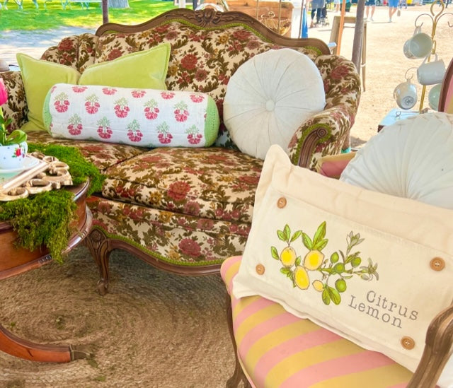 Botanical Panel: Summer, Lemonade Stand, Sweet, Summertime;  CITRUS LEMON