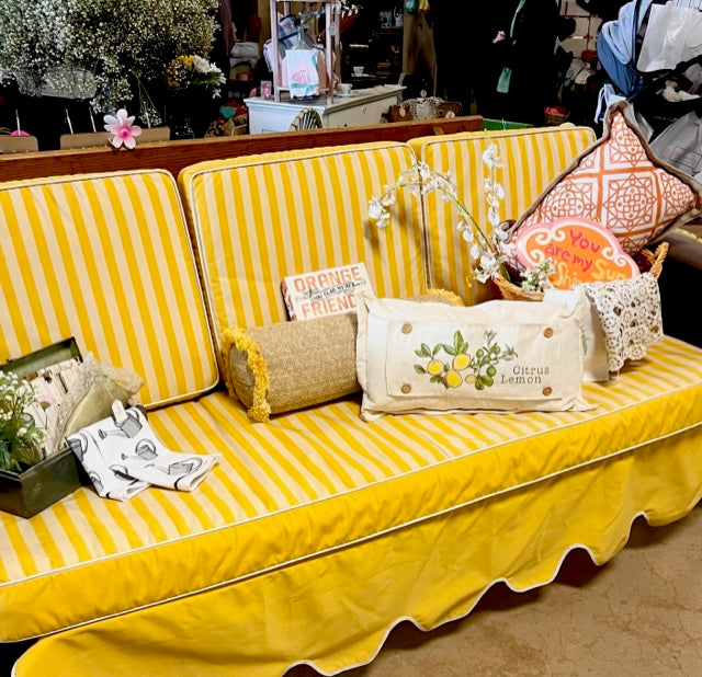 Botanical Panel: Summer, Lemonade Stand, Sweet, Summertime;  CITRUS LEMON