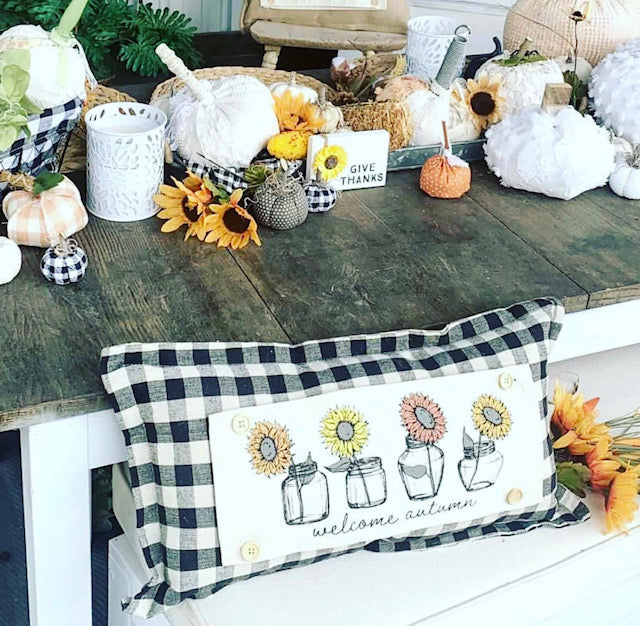 NEW! 6 PACK Harvest Bundle Deal: Rectangle Fall SAVE BIG!: WHEAT, FALL BIKE, VINTAGE PUMPKIN TRUCK, SUNFLOWER JAR, GATHER TOGETHER, TRACTOR
