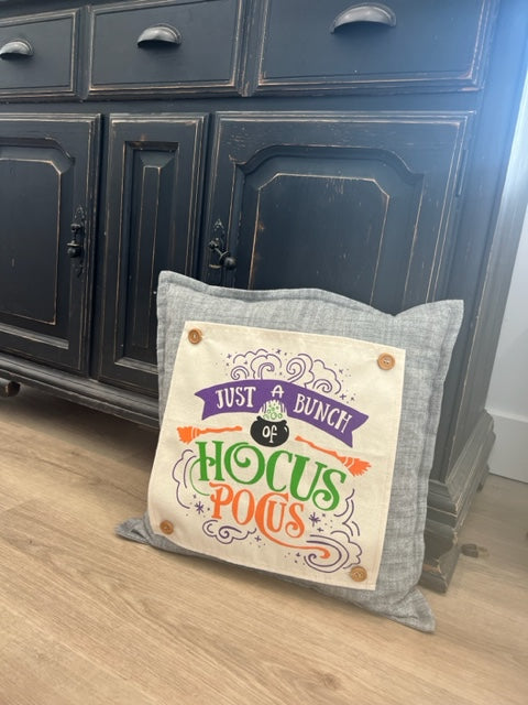 SQUARE BUNDLE SET: Charcoal Gray Solid Pillow (comes with foam insert and these 4 panels in back pocket); Winter Spring Summer Fall Autumn: FALL BRANCH, SUMMER POPSCICLE, SPRING RAIN BOOT/UMBRELLA, SKI LODGE CHAIRLIFT