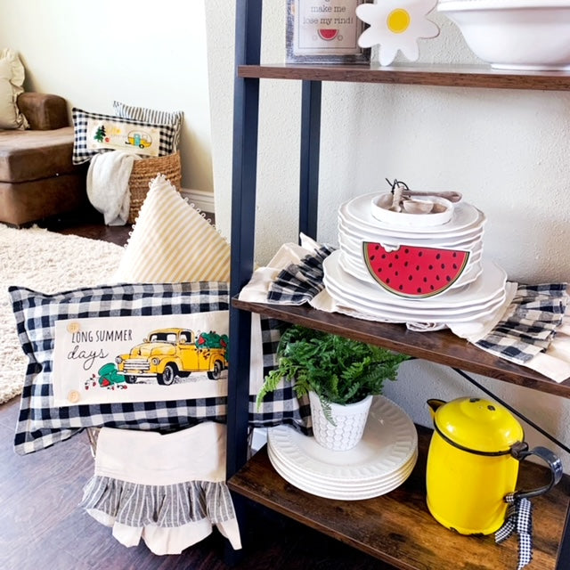 Bundle Deal: Vintage Truck Panels (4 pack) SAVE!! Spring, Summer, Fall, Christmas, EASTER / FIREWORKS / PUMPKIN / PLAID TREE TRUCKS