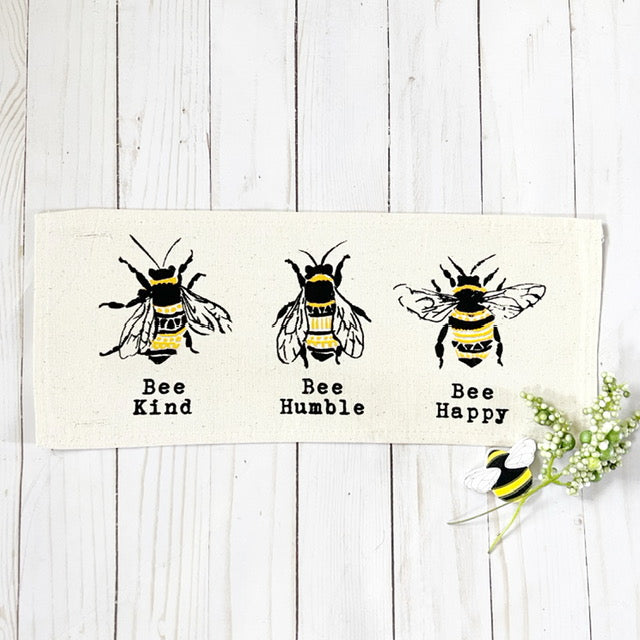 Seasonal Panel: Boho Bees Summer, Mother's Day Spring; Bee Kind, Humble, Happy, 3 BEE ATTITUDES