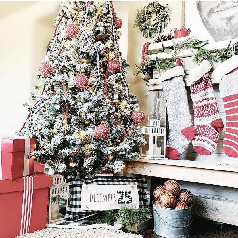 GIFT GUIDE: FOR THOSE THAT ARE HARD TO BUY FOR! SEASONAL SET: Buffalo Check Gingham Pillow (comes w/ foam insert & these 4 panels in back pocket) SUNFLOWERS, SNOWMAN SCARVES, BE MY VALENTINE, SUMMER VINTAGE CAMPER