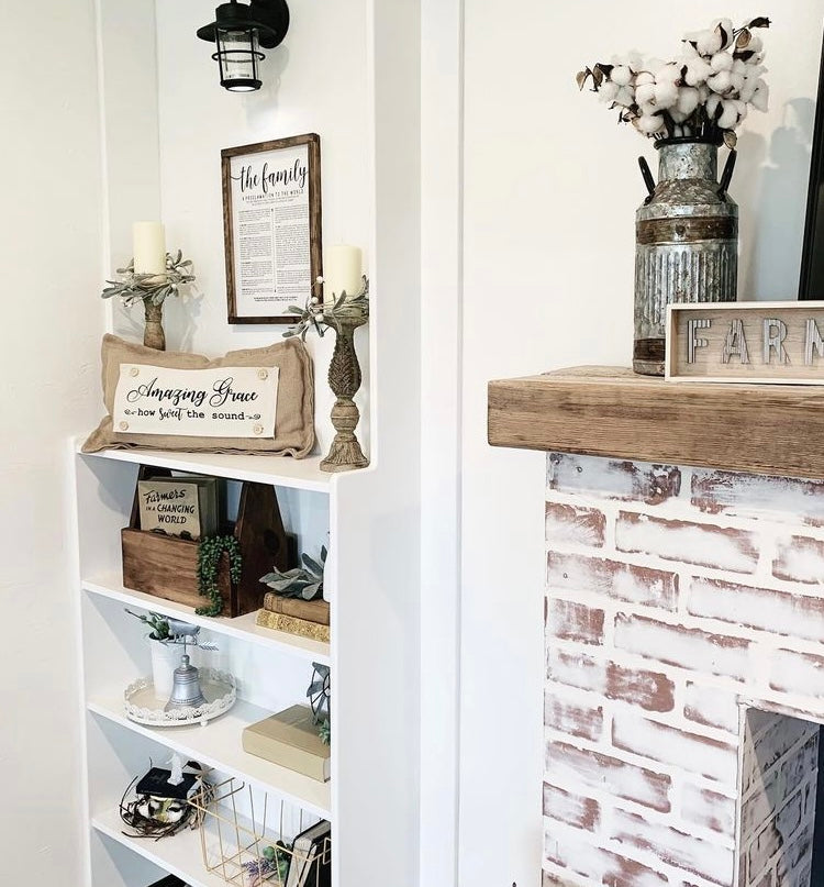 COVER ONLY: BURLAP PILLOW COVER (no insert)