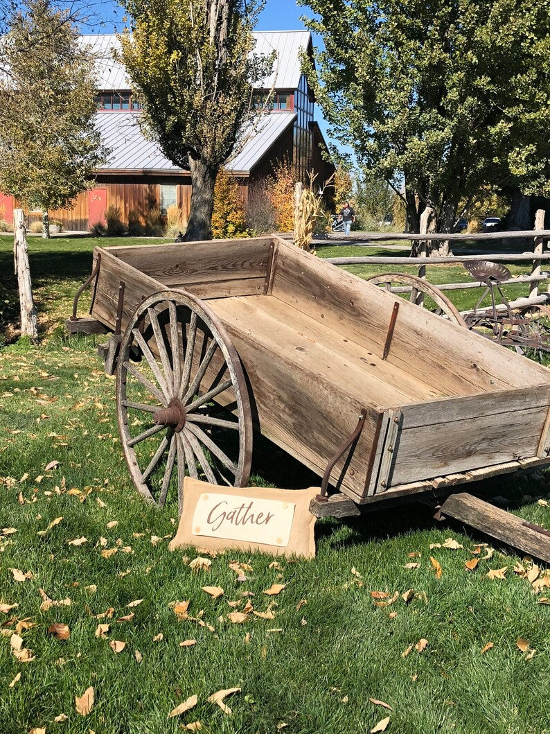 BRING BACK MY PANEL: Thanksgiving, Together, Family, Friends; Neutral BROWN GATHER SCRIPT