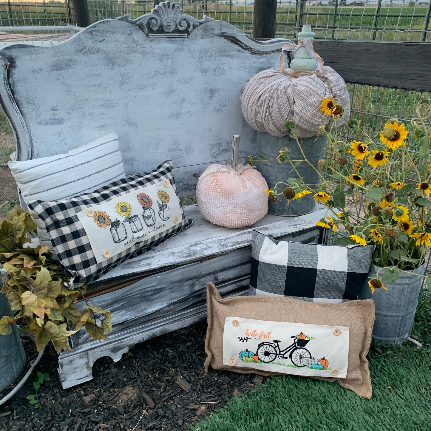 BRING BACK MY PANEL:  Vintage Hello FALL BIKE