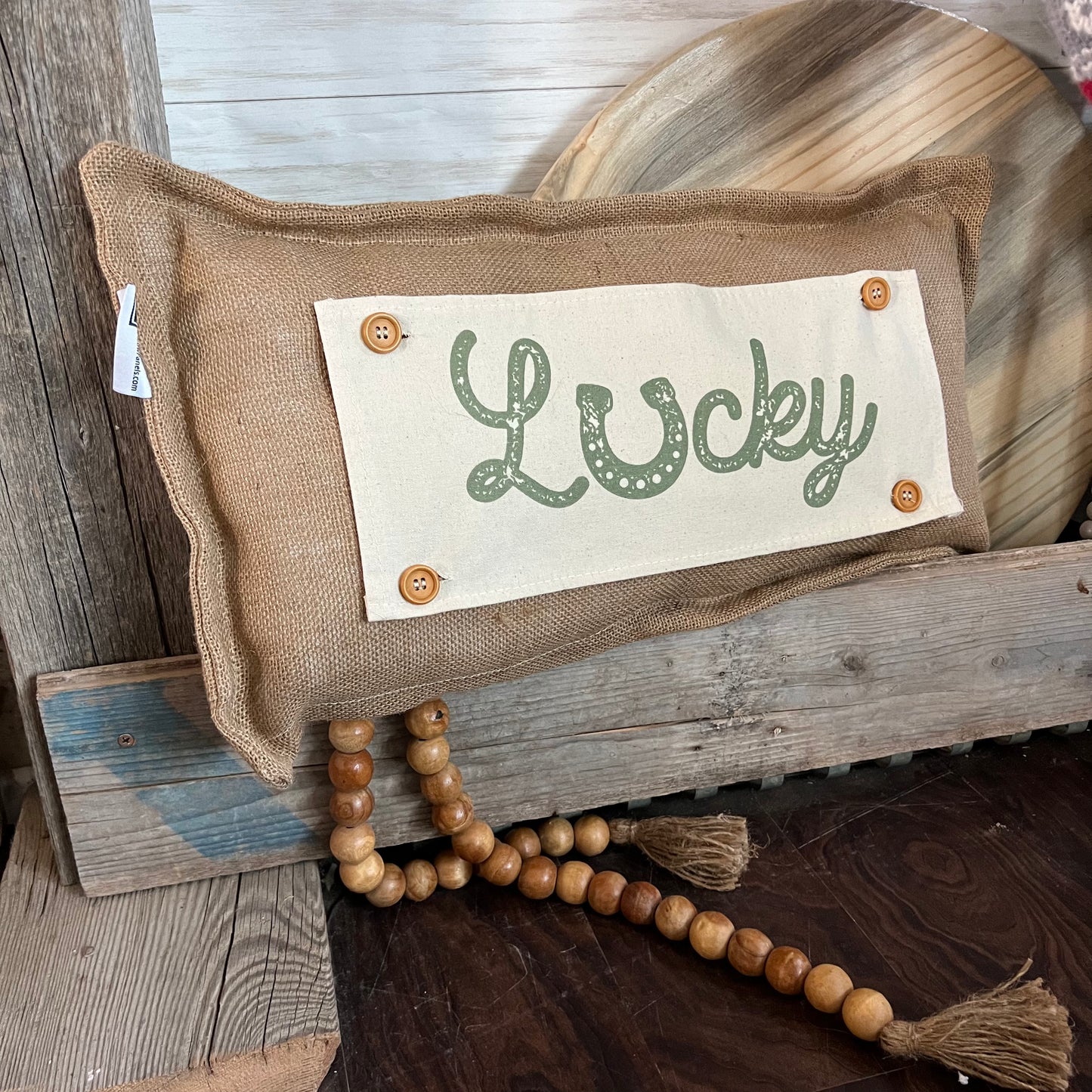 Holiday Panel: Spring, St. Patrick's Day, Leprechaun, Horse Shoe, Green, Irish, March 17th; LUCKY