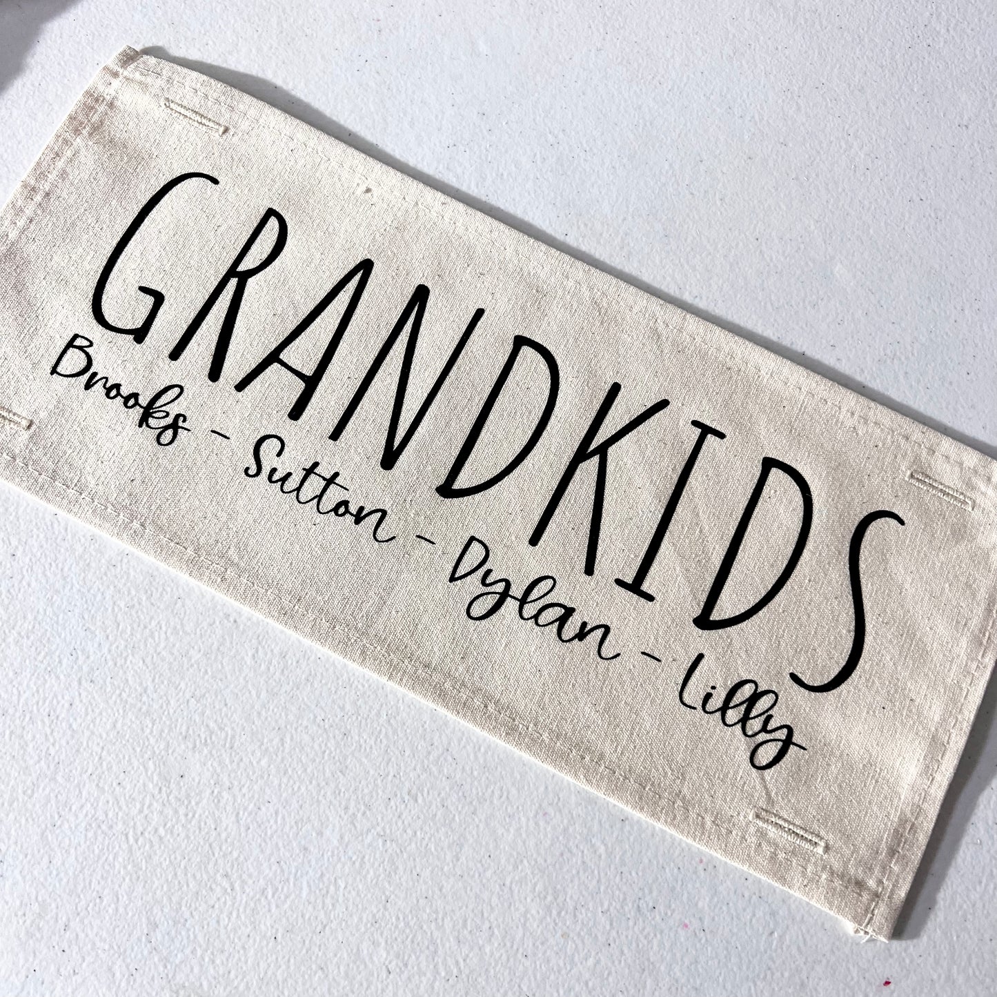 GIFT GUIDE: BEST GIFT FOR GRAMMA'S, NANA, MIMI, NONNIE, OMA! Custom Memory Panel: Grandkids/Nana/Mimi/Aunt Name/Grandma Mother's Day Mom Gift, GRANDBLESSINGS PANEL