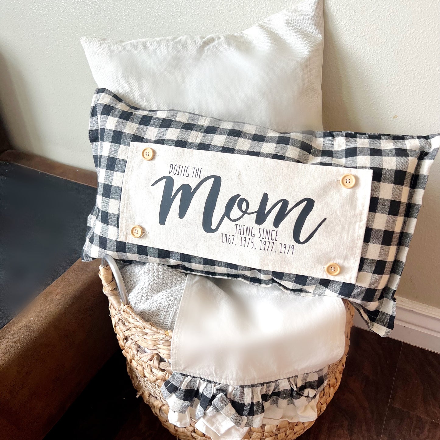 Custom Panel: Mom or Dad  {Leave year and parent in NOTES} Father Mother Day CUSTOM PANEL