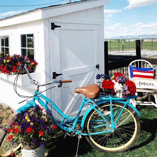 Holiday Panel: Summer; Picnic Table Cloth Stars Stripes America, Red, White, Blue; BARN QUILT AMERICAN FLAG