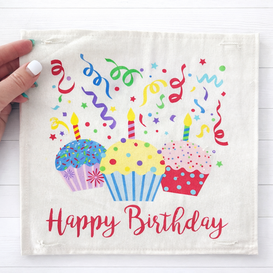 MISFIT PANEL ONLY: SQUARE Entry, Birthday, Between Holidays, House Warming, Host, Neutral: SQUARE BIRTHDAY