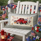 4 PANELS ONLY BUNDLE: RECTANGLE Vintage Truck Panels SAVE!! Spring, Summer, Fall, Christmas, FIREWORKS / PUMPKIN / PLAID TREE TRUCKS