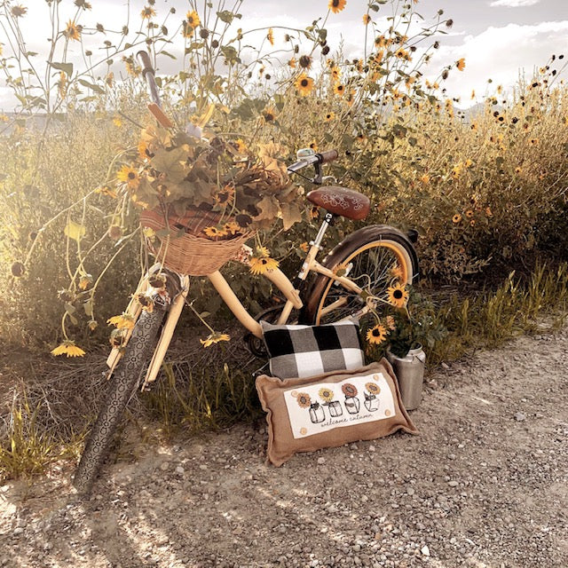 NEW!  6 PACK Harvest Bundle Deal: Rectangle Fall SAVE BIG!: WHEAT,  FALL BIKE, VINTAGE PUMPKIN TRUCK, SUNFLOWER JAR, GATHER TOGETHER, TRACTOR