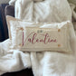 NEW! CUSTOM WINTER 26 WEDDING Bundle:  3 seasons +BOHO pillow + custom last name panel: WHITE CLOVER, BE MY VALENTINE, DEER, CUSTOM LAST NAME PANEL
