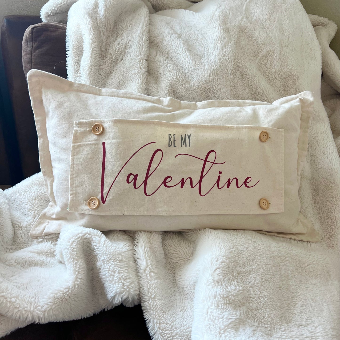 NEW! CUSTOM WINTER 26 WEDDING Bundle:  3 seasons +BOHO pillow + custom last name panel: WHITE CLOVER, BE MY VALENTINE, DEER, CUSTOM LAST NAME PANEL
