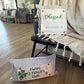 GLITTER PANEL ONLY: SQUARE Irish Kisses & Shamrock Wishes; Spring St. Saint Patricks Day, SQUARE BLESSED BEYOND MEASURE