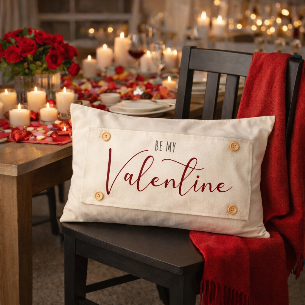 NEW!WINTER 26 Bundle:  3 seasons +BOHO pillow: WHITE CLOVER, BE MY VALENTINE, DEER