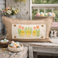 PANEL ONLY: RECTANGLE Spring, Easter bunny, Baby animals, Egg; EASTER EGGS HATCHED CHICKS