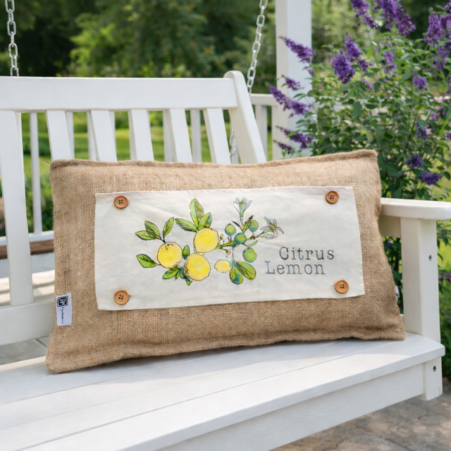 PANEL ONLY: RECTANGLE Summer, Lemonade Stand, Sweet, Summertime;  CITRUS LEMON