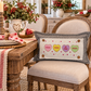 PANEL ONLY:  RECTANGLE Holiday Panel: Valentines, Winter, Love, Hugs, Kisses, Passion, Red, Wife Husband, Boyfriend, Girlfriend, Spouse, Kids, Vintage, Farmhouse, Heart; CONVERSATION HEARTS