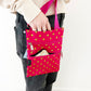 Gift for: Teen/College/Mom /Working Gal:  Pink Polka Dot Messanger bag purse