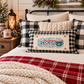 NEW! PANEL ONLY: RECTANGLE Winter; Vintage Sign, Marshmallows, Candy Cane, Chocolate; HOT COCOA