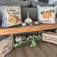 New! Bundle Deal: Fall Pillows & Panels Bundle. SQUARE TICKING STRIPED PILLOW, ACORN BRANCH, SUNFLOWERS, BURLAP PILLOW