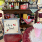 Glitter SQUARE Panel: Cherry LIFE IS SWEET