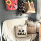 Glitter Square Panel:  Play Ball Football Baseball Softball SUPERBOWL Special Events Panel: TEAM NAME SUPERBOWL PARTY Winter Spring Summer Fall Football Team Autumn; Sports Glitter Football or Baseball PLAY BALL