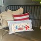 Glitter Holiday Panel: Summer BBQ American America Flag Old Glory Sparkly 4TH OF JULY FIREWORKS