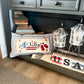 Glitter Holiday Panel: Summer BBQ American America Flag Old Glory Sparkly 4TH OF JULY FIREWORKS