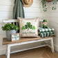 PILLOW ONLY: SQUARE Tan with white polka-dot spots Pillow; WHITE/TAN POLKA DOT PILLOW (with insert)