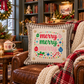 NEW! WINTER BUNDLE:  3 seasons + HOMESTEAD pillow: MERRY MERRY MERRY, SNOWMAN HEAD, HEARTS