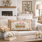 NEW! RECTANGLE SUMMER/FALL WEDDING BUNDLE:  3 seasons + BOHO pillow:  PEONIES, CITRUS LEMON, OLD WELCOME, CUSTOM PANEL