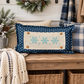 NEW! PANEL ONLY: RECTANGLE Winter; Blue, Chilly, Cold; SNOWFLAKES REC.