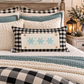 NEW! PANEL ONLY: RECTANGLE Winter; Blue, Chilly, Cold; SNOWFLAKES REC.