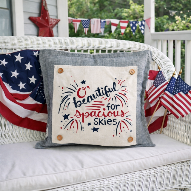NEW! SQUARE SUMMER/FALL WEDDING BUNDLE:  3 seasons + CHARCOAL pillow: SWEET SUMMER TIME, SPACIOUS SKIES, ACORN BRANCH, CUSTOM PANEL