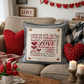NEW! WINTER BUNDLE:  3 seasons + CHARCOAL pillow: CHRISTMAS TREE, SNOWFLAKE, V-DAY SUBWAY ART