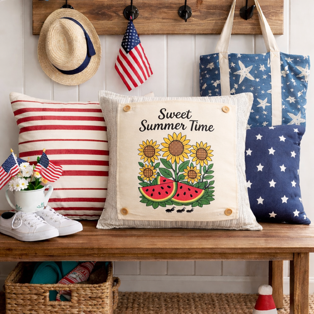 12 PANELS ONLY BUNDLE: SQUARE throw pillow Year of Panels Bundle SAVE!!!: SKI BENCH, V-DAY SUBWAY, LUCKY & BLESSED, PRESSED FLOWERS, STRAWBERRY ICECREAM, SUMMER TIME, LAND I LOVE, GOOD TO BE HOME, PUMPKIN PATCH, HOCUS POCUS, ACORN BRANCH, CANDY CANE