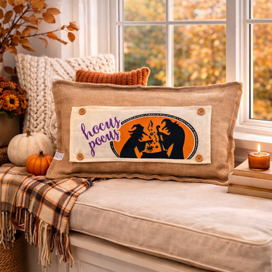 PANEL ONLY: RECTANGLE Halloween October Fall Autumn Hocus Pocus Cauldron Spell Party Cackle; WITCHES BREW