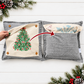 NEW! WINTER BUNDLE:  3 seasons + CHARCOAL pillow: CHRISTMAS TREE, SNOWFLAKE, V-DAY SUBWAY ART