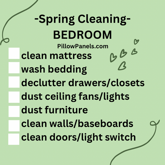 FREEBIE Tip Card:  SPRING CLEANING: BEDROOM