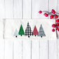 NEW!  Holiday Panel: Winter; Christmas Tree Music Notes Ugly Sweater Trees