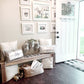 Neutral Panel: Farmhouse Gray Between Holiday Inbetween Bench Bed Decor Home Sweet Home